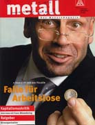 Zeitschriftencover - auf einem IG-Mag.