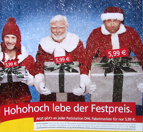 Hohohoch lebe der Festpreis